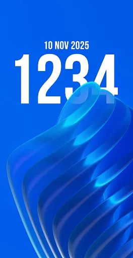 Depth Wallpapers & Live Clock screenshot