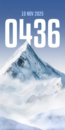 Depth Wallpapers & Live Clock screenshot