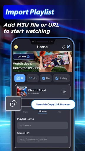 IPTV Smart Player – Live TV screenshot