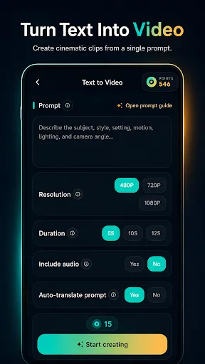 XMagic: AI Video Generator screenshot