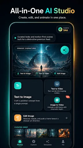 XMagic: AI Video Generator screenshot