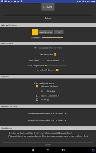 Baby Night Light (Non-Profit) screenshot