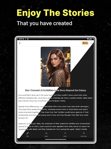 AI Story Generator Novel Maker screenshot