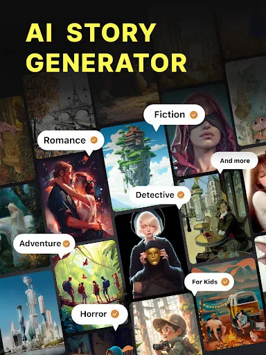 AI Story Generator Novel Maker screenshot