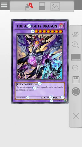 Yugioh Card Maker screenshot