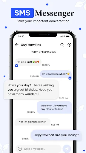SMS Messages : Text Messaging screenshot