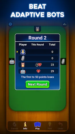 Hearts: Card Game screenshot