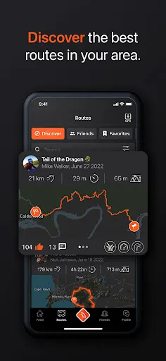 Detecht - Motorcycle App & GPS screenshot