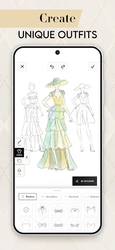 Fashion Design Clothes: Sketch screenshot