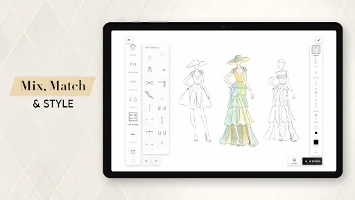 Fashion Design Clothes: Sketch screenshot