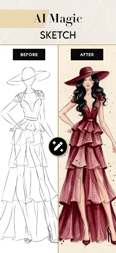Fashion Design Clothes: Sketch screenshot