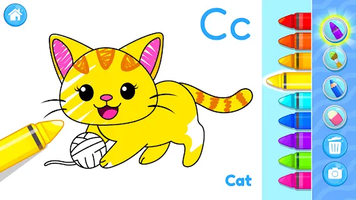 ABC Tracing alphabets for kids screenshot