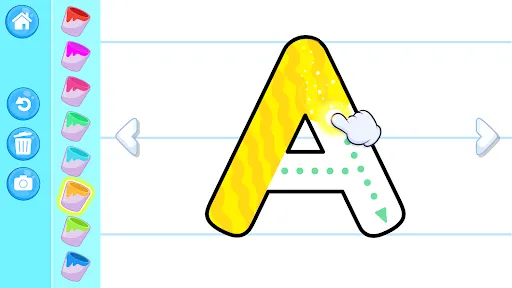 ABC Tracing alphabets for kids screenshot
