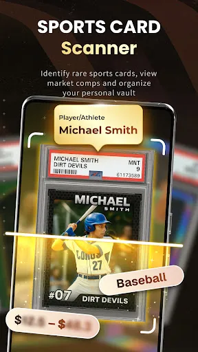 Sports Card Value Scanner screenshot
