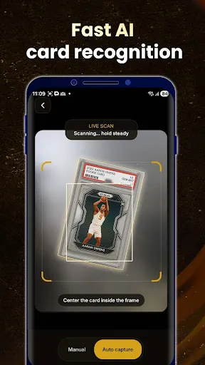 Sports Card Value Scanner screenshot