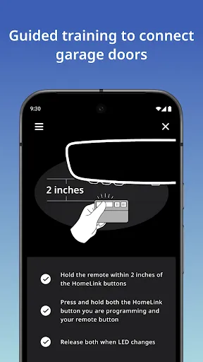 HomeLink® screenshot