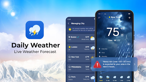 Daily Weather: Forecast&Alerts screenshot