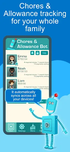 Chores & Allowance Bot screenshot
