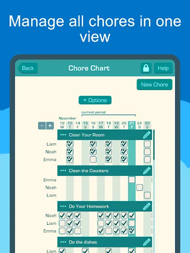 Chores & Allowance Bot screenshot