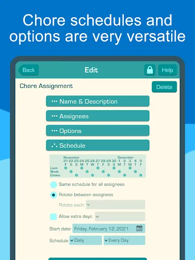 Chores & Allowance Bot screenshot