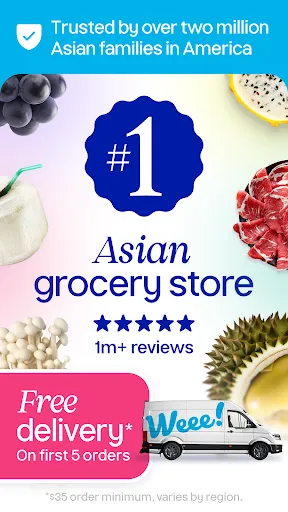 Weee! Asian Grocery Delivery screenshot