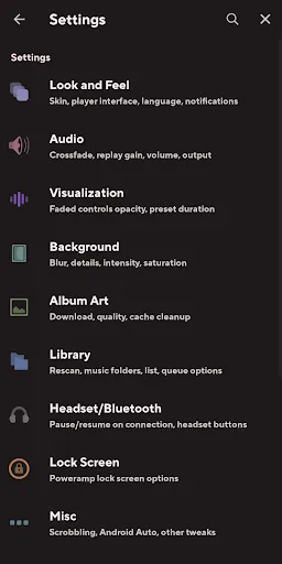 Poweramp Music Player screenshot