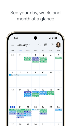 Google Calendar screenshot