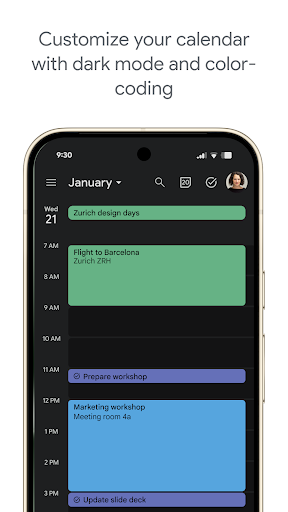 Google Calendar screenshot