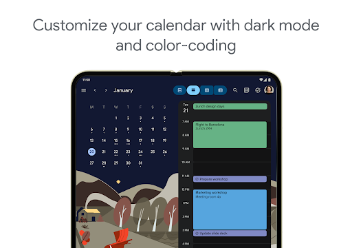 Google Calendar screenshot