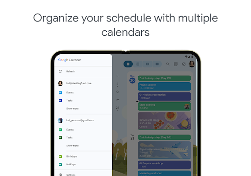 Google Calendar screenshot