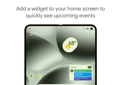 Google Calendar screenshot