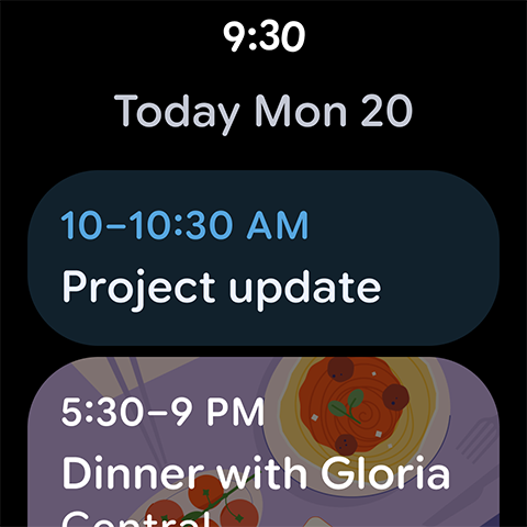 Google Calendar screenshot