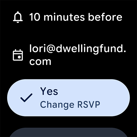 Google Calendar screenshot