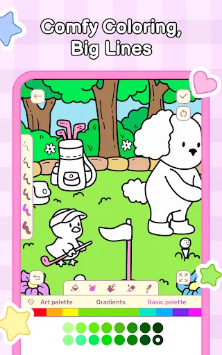 My Cute Friends: Coloring Book screenshot