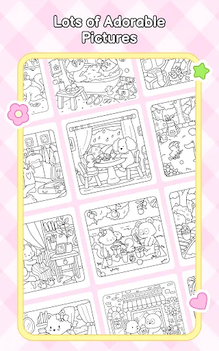 My Cute Friends: Coloring Book screenshot