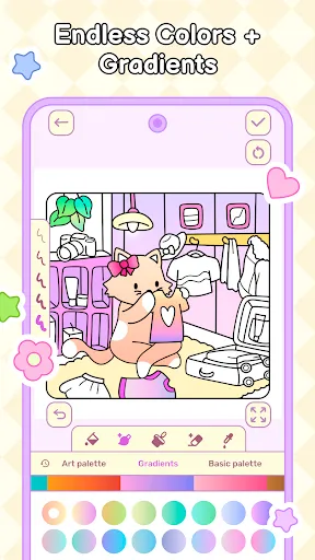 My Cute Friends: Coloring Book screenshot