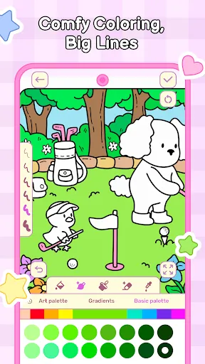 My Cute Friends: Coloring Book screenshot