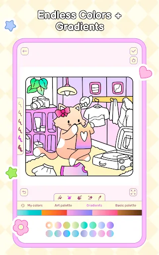 My Cute Friends: Coloring Book screenshot