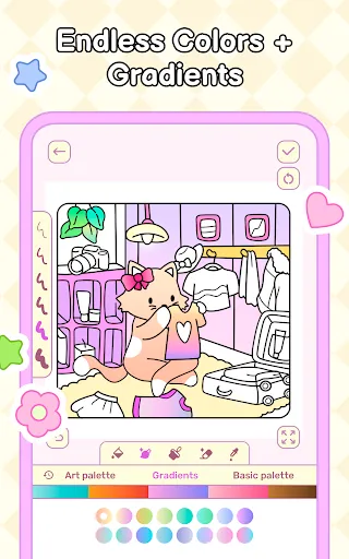 My Cute Friends: Coloring Book screenshot