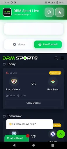 DRM Sport - Live Scores screenshot