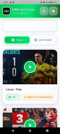 DRM Sport - Live Scores screenshot