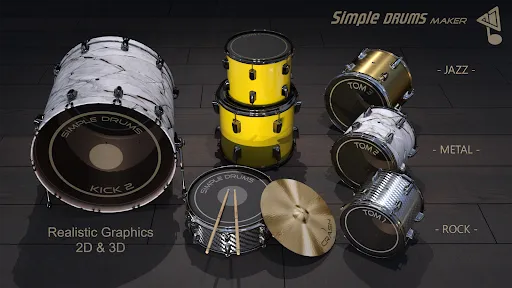 Drums Maker: Drum simulator screenshot