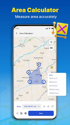 GPS Navigation & Route Map screenshot