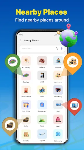 GPS Navigation & Route Map screenshot