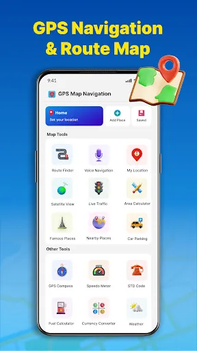 GPS Navigation & Route Map screenshot