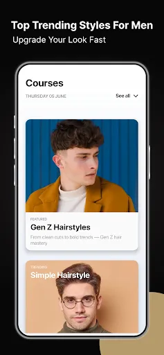 Mens Hairstyles And Haircuts screenshot