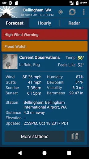 NOAA Weather Unofficial screenshot