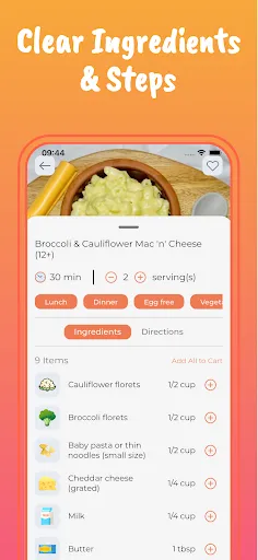 Start Solids & Baby Recipes screenshot