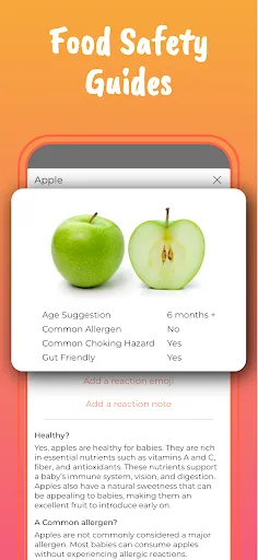 Start Solids & Baby Recipes screenshot