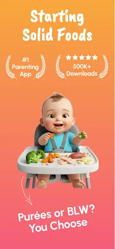 Start Solids & Baby Recipes screenshot